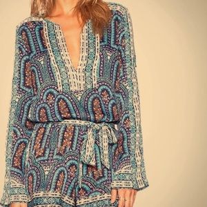 BCBG Maxazaria relaxed fit romper size small.